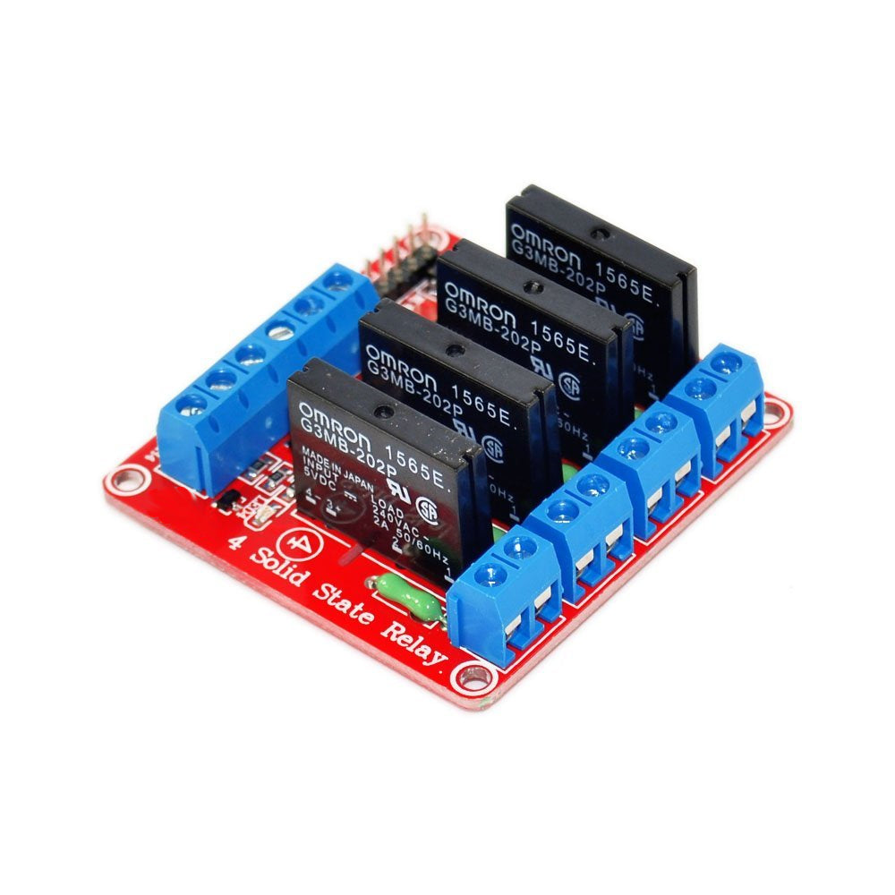 Tolako 5V Solid State Relay SSR Module Board for Arduino Uno Duemilanove MEGA2560 MEGA1280 ARM DSP PIC