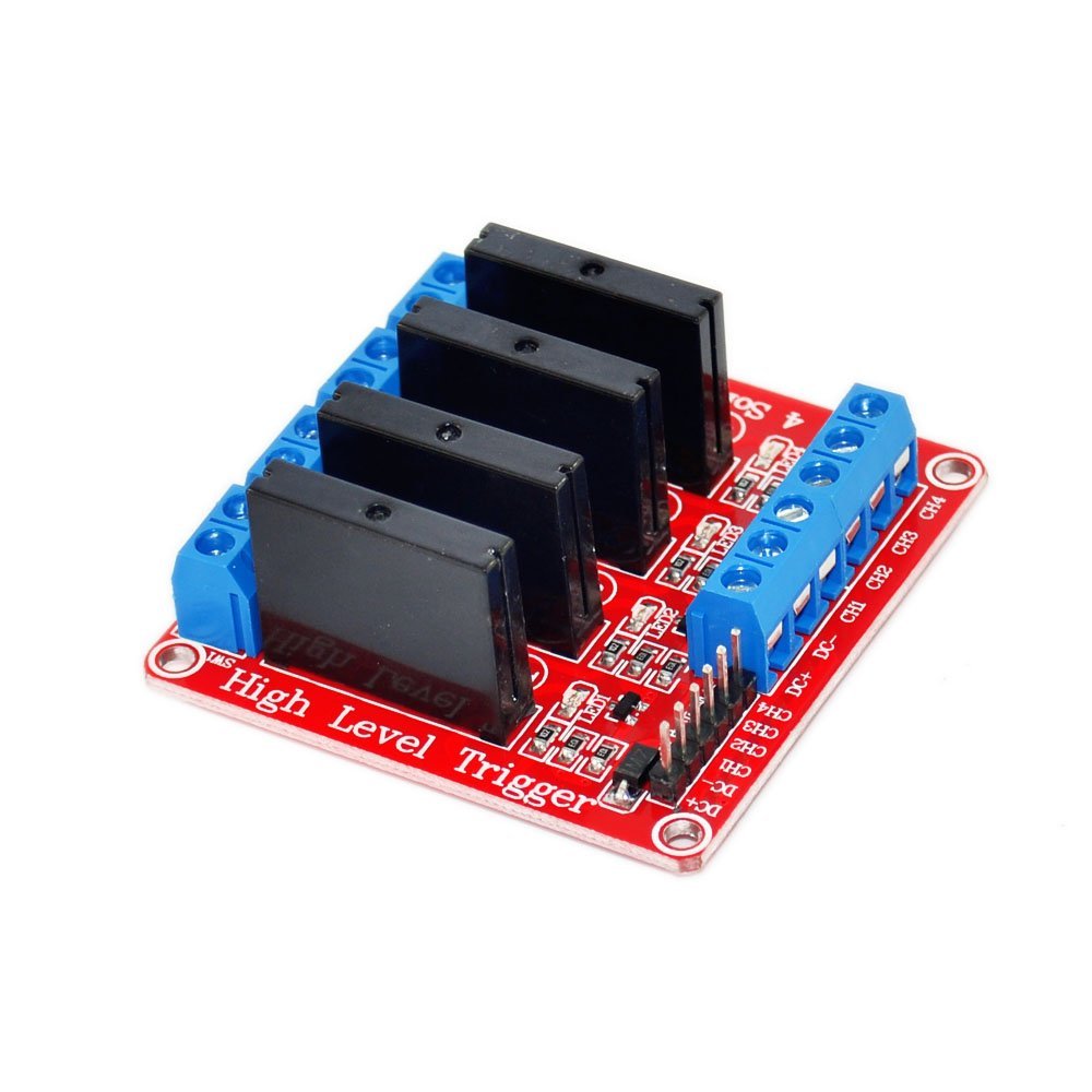 Tolako 5V Solid State Relay SSR Module Board for Arduino Uno Duemilanove MEGA2560 MEGA1280 ARM DSP PIC
