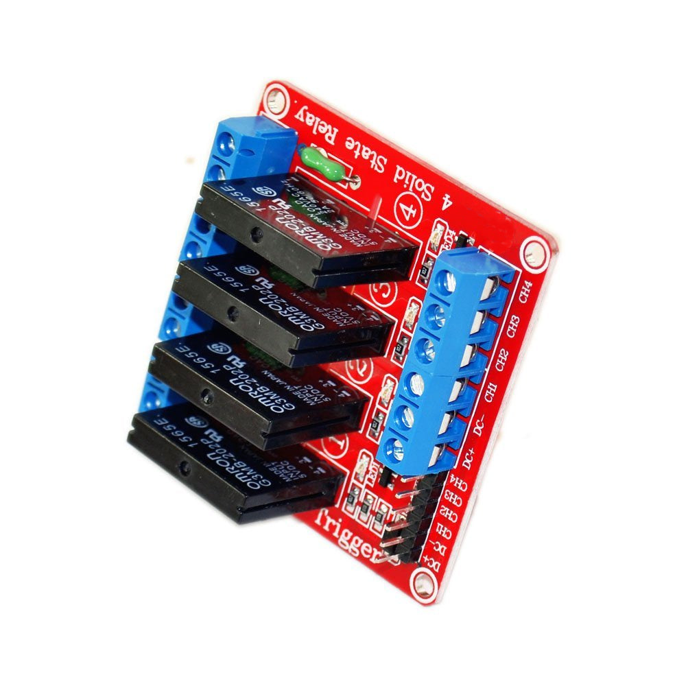 Tolako 5V Solid State Relay SSR Module Board for Arduino Uno Duemilanove MEGA2560 MEGA1280 ARM DSP PIC