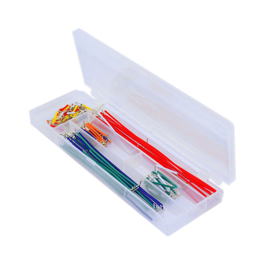 Pre-formed 140-piece Jumper Wire Kit Breadboard Jumper Wire Pack for Arduino Raspberry Pi 51
